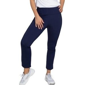 Kinona Smooth Your Waist Crop Golf Pants Size S Color Navy